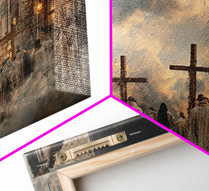 Morning Grace | Framed Canvas Print | Christian Art Canvas | Jesus Painting | Christian Wall Art | Christian Decor | Christian Christmas Ar