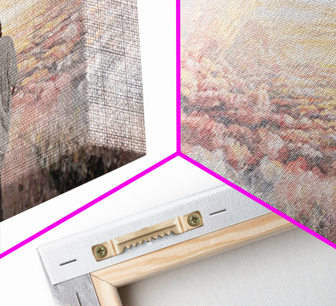 Soft Meadow Grace – Framed Canvas Print – Christian Wall Art – Christian Art Prints – Christian Art Canvas – Christian Painting – Christian