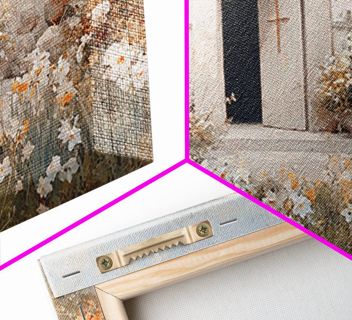 Garden Of Renewal – Framed Canvas Print – Christian Wall Art – Christian Art Canvas – Christian Painting – Subtle Christian Art – Christian