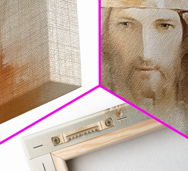 Crown Of Mercy | Framed Canvas Print | Christian Wall Art | Jesus Painting | Christian Art Canvas | Modern Christian Art | Christian Art Pr