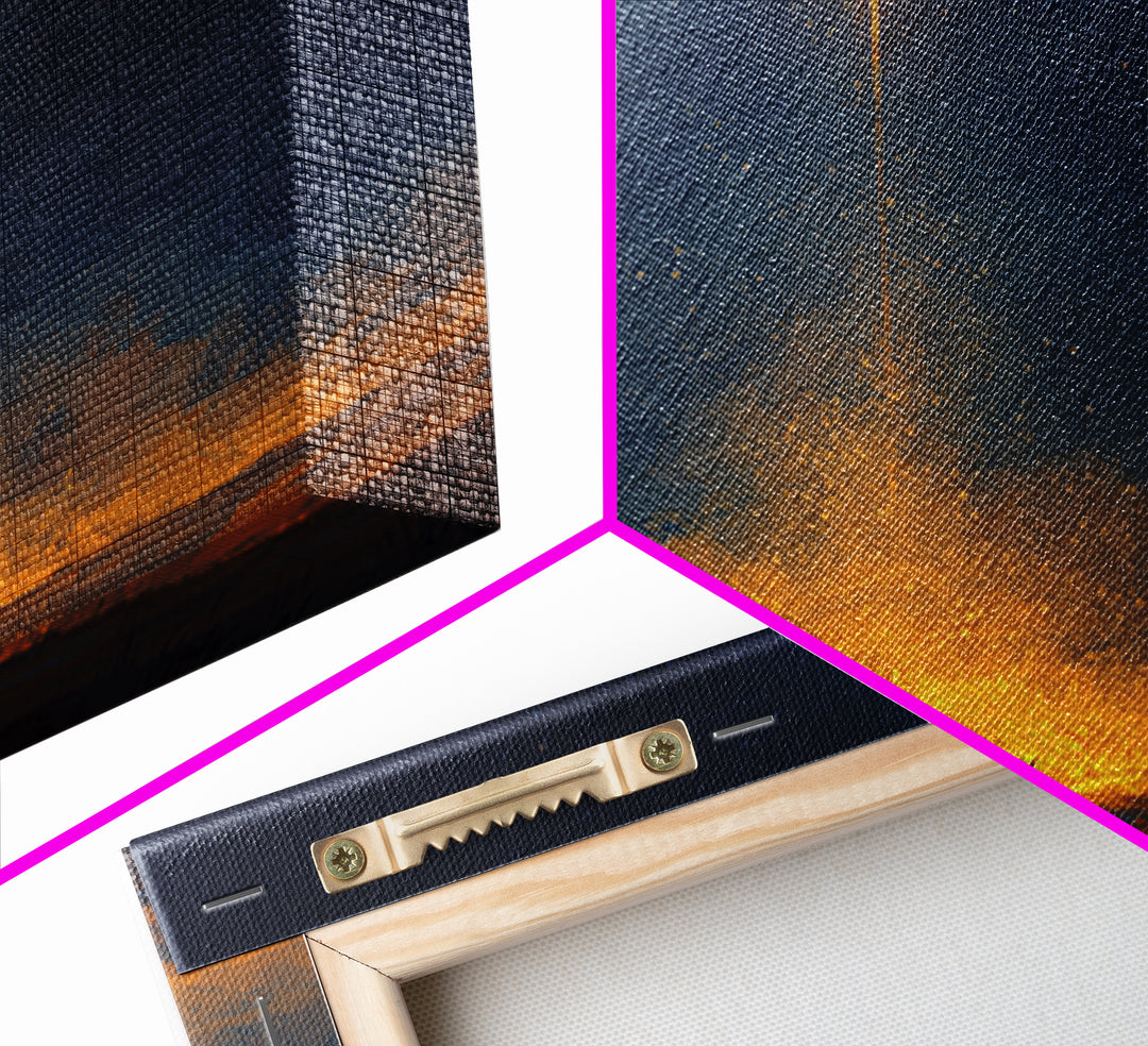 Star Of Wonder – Framed Canvas Print – Christian Christmas Art – Christmas Wall Art – Christmas Canvas Wall Art – Christian Art Canvas – Ch