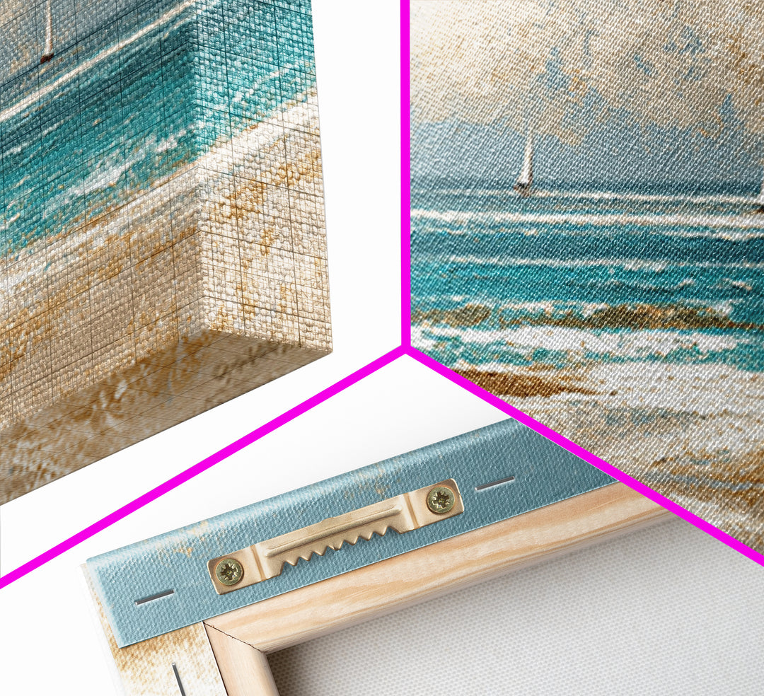 Aerial Sandbar with Turquoise Water Canvas Print, Coastal Art, Wood Wall Art, Coastal Decor, Fine Art, Coastal, Beach Wall Art, COA-2x1-49