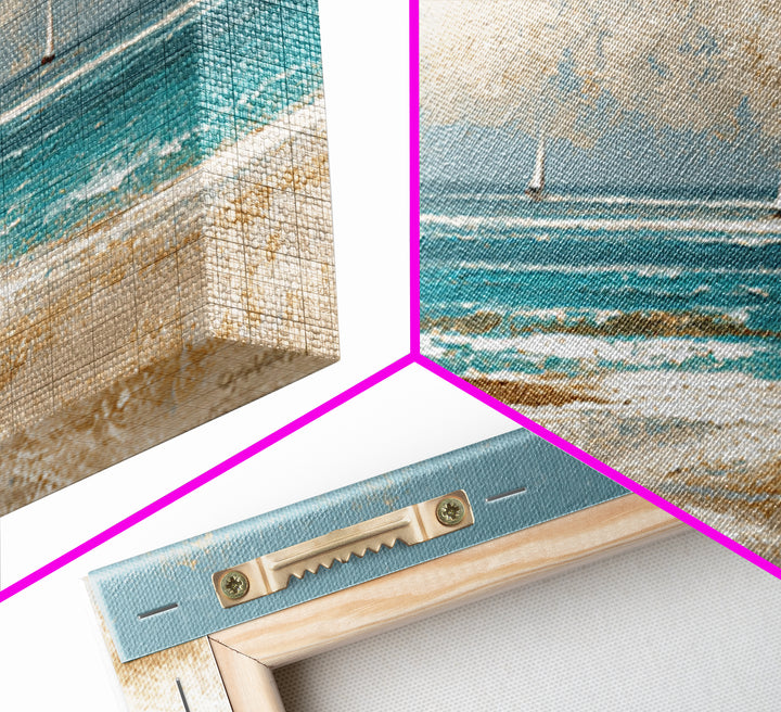 Aerial Sandbar with Turquoise Water Canvas Print, Coastal Art, Wood Wall Art, Coastal Decor, Fine Art, Coastal, Beach Wall Art, COA-2x1-49