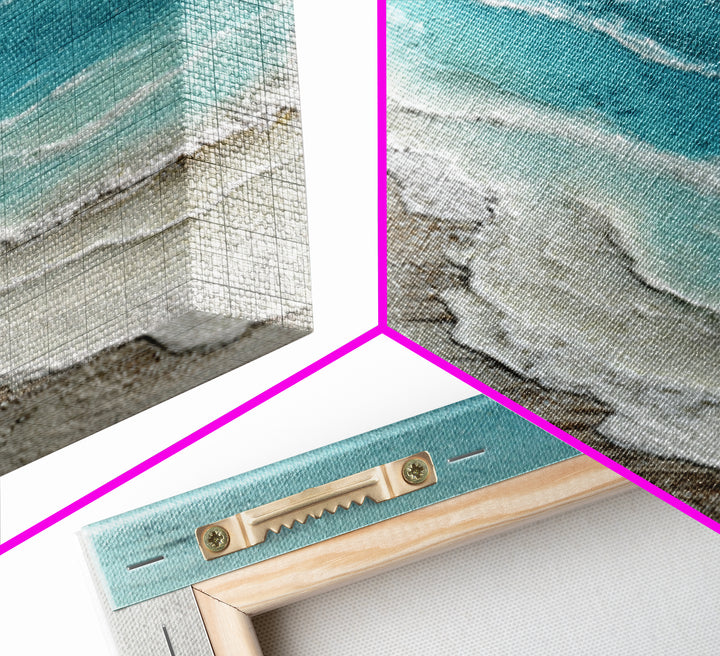 Aerial Sandbar with Turquoise Water Framed Canvas Print, Coastal Art, Prints, Coastal Decor, Coastal, Coastal Wall Art, COA-2x3-13