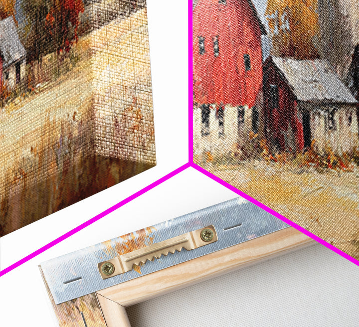 Apple Orchard with Warm Autumn Light Canvas Print, Country Art, Farmhouse Decor, Fine Art, Country, Gallery Wall Art, COU-3x1-46