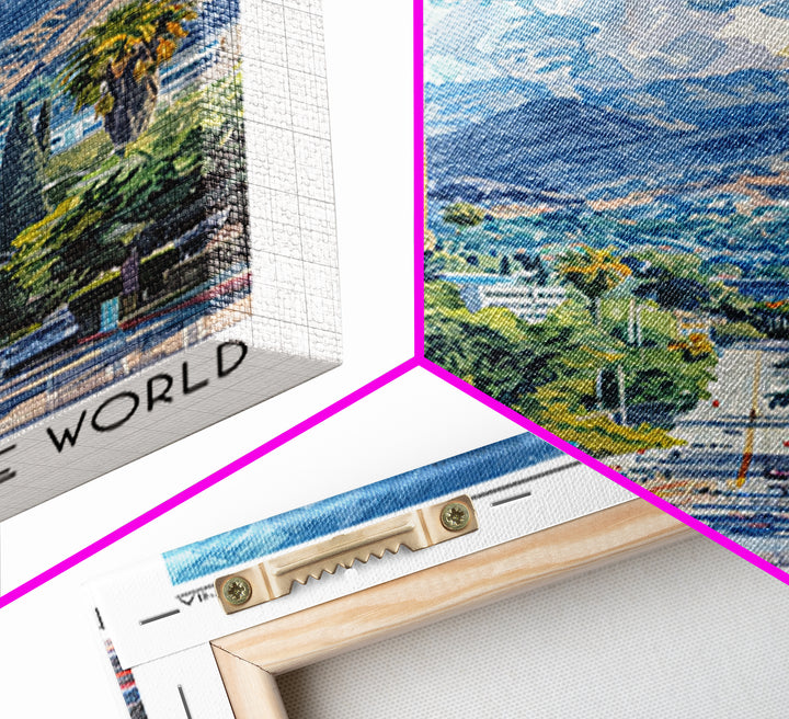 Burbank Travel Poster, Canvas Print, City Art Print, Travel Wall Art, Gallery Wall Set, Wall Art, Travel Print, Mid Century Wall Art