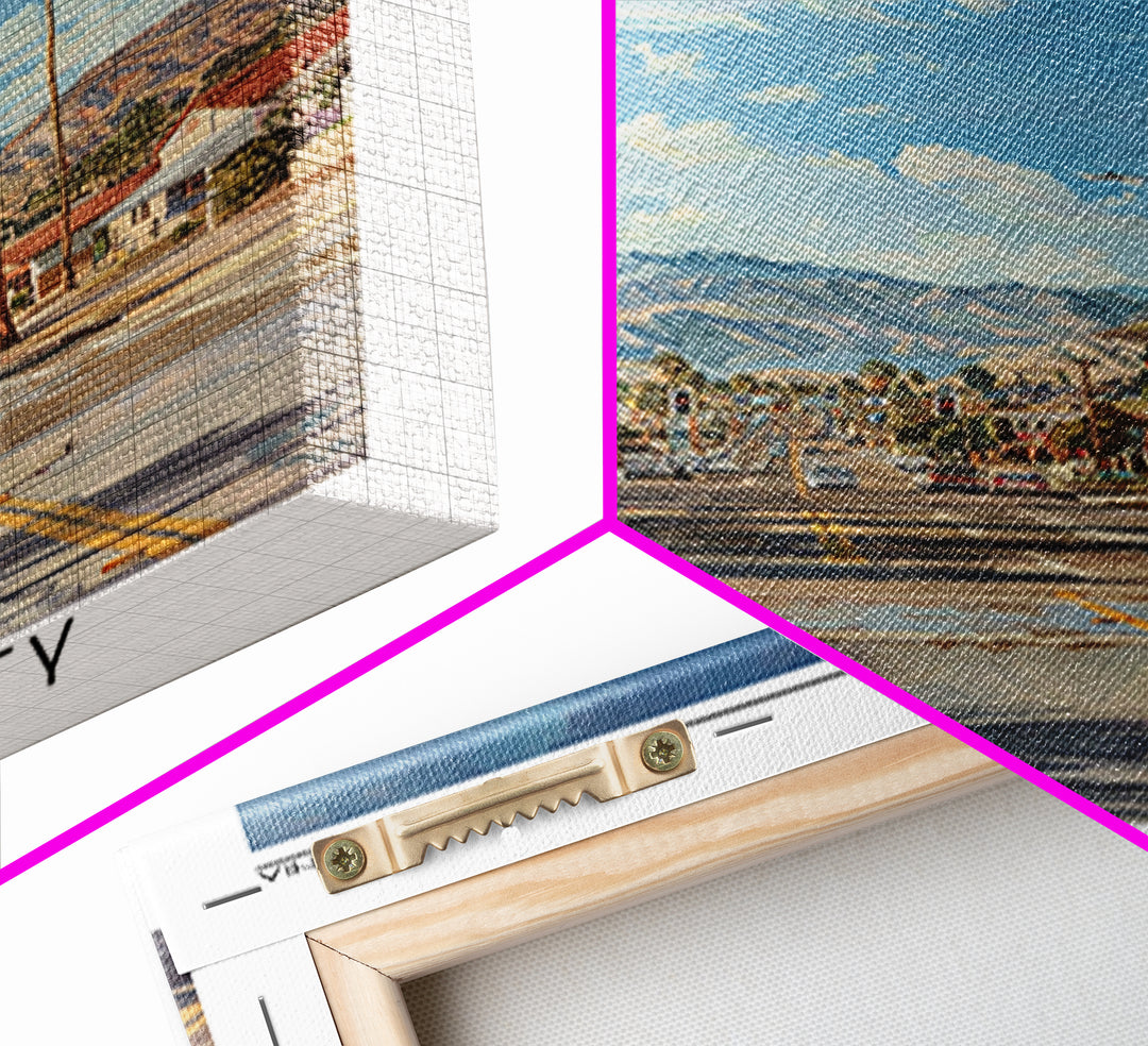Menifee Travel Poster, Framed Canvas Print, Vintage Travel Print, City Wall Art, Vintage Poster, Vintage Posters, Retro Travel Print