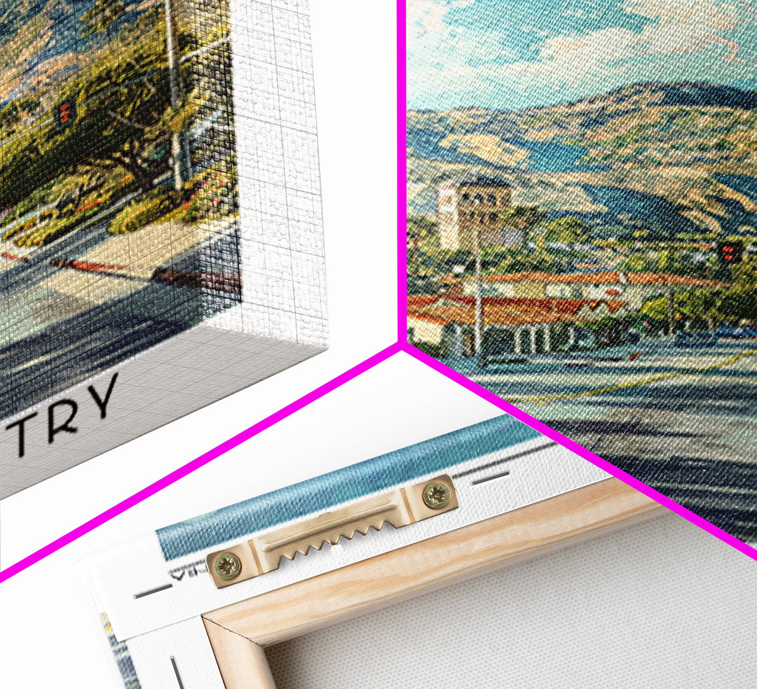 Simi Valley Travel Poster, Canvas Print, City Travel Poster, Travel Wall Art, Mid Century Wall Art, Vintage Travel, Gallery Wall Set