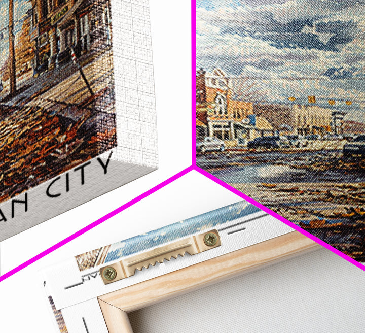 Warren Travel Poster, Canvas Print, City Travel Poster, Vintage City Poster, Minimalist Poster, City Art Print, Living Room Wall Art