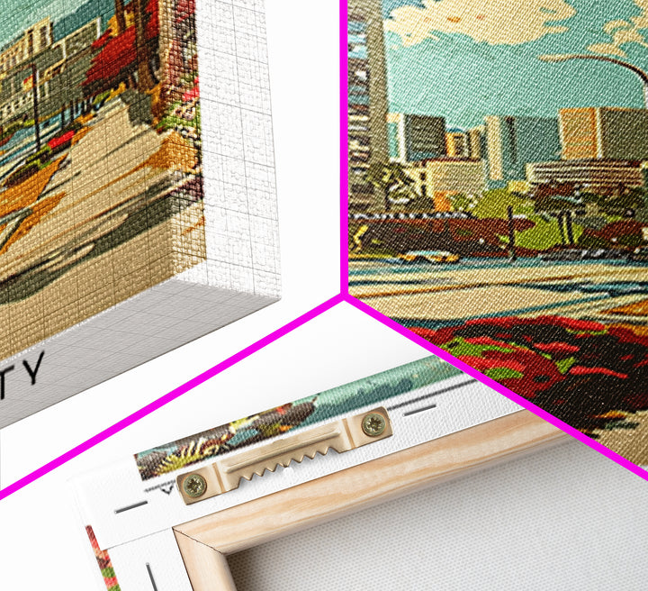 Corona California Travel Poster, Canvas Print, City Art Print, Travel Wall Art, Travel Wall Decor, Modern Wall Decor, Fine Art Print