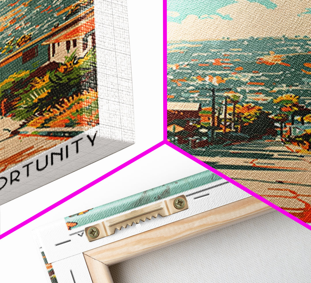 El Cajon California Travel Poster, Canvas Print, Travel Wall Art, City Wall Art, Wanderlust Gift, Vintage Travel Print, Poster Print