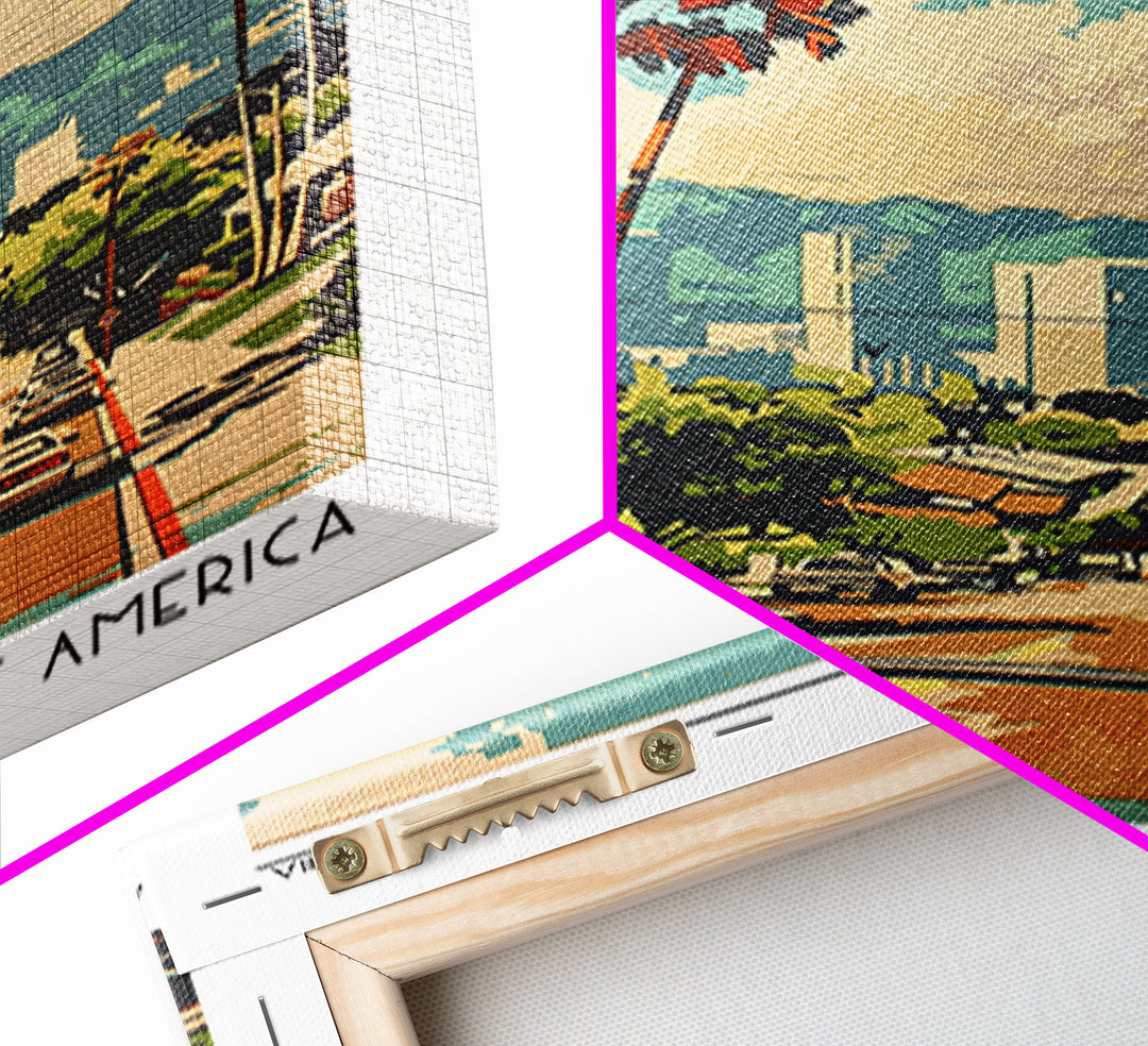 Palmdale California Travel Poster, Canvas Print, Poster Print, Travel Wall Art, City Wall Art, Wanderlust Gift, Vintage Travel Print