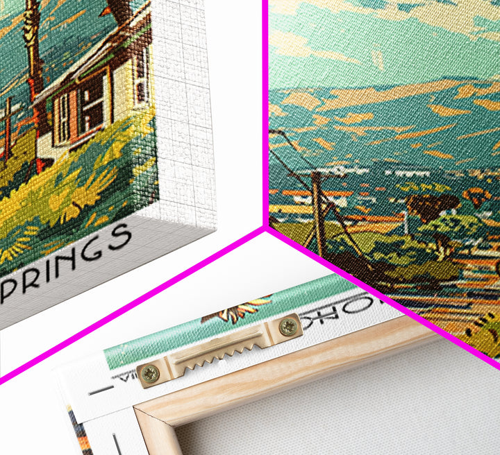 Rancho Cucamonga California Travel Poster, Framed Canvas Print, City Travel Poster, Vintage City Poster, Travel Prints, Travel Print