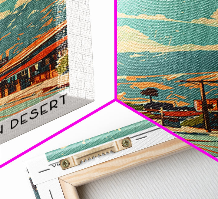 Victorville California Travel Poster, Canvas Print, Vintage Travel Print, City Wall Art, Poster Art, Travel Posters, Vintage Posters