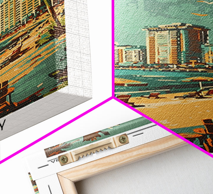 Virginia Beach Virginia Travel Poster, Canvas Print, City Art Print, Travel Wall Art, Vintage Travel Art, Travel Print, Poster Print