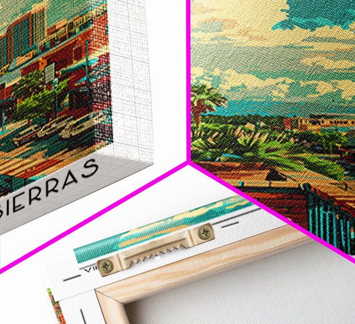 Clovis Travel Poster, Framed Canvas Print, City Art Print, Travel Wall Art, Wanderlust Gift, Poster Art, Landscape Art, Poster Print