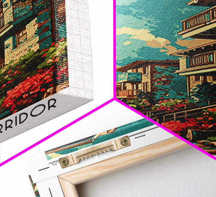 Richardson Travel Poster, Framed Canvas Print, Travel Prints, Landscape Art, Home Office Decor, Poster Art, Poster Print, Home Decor