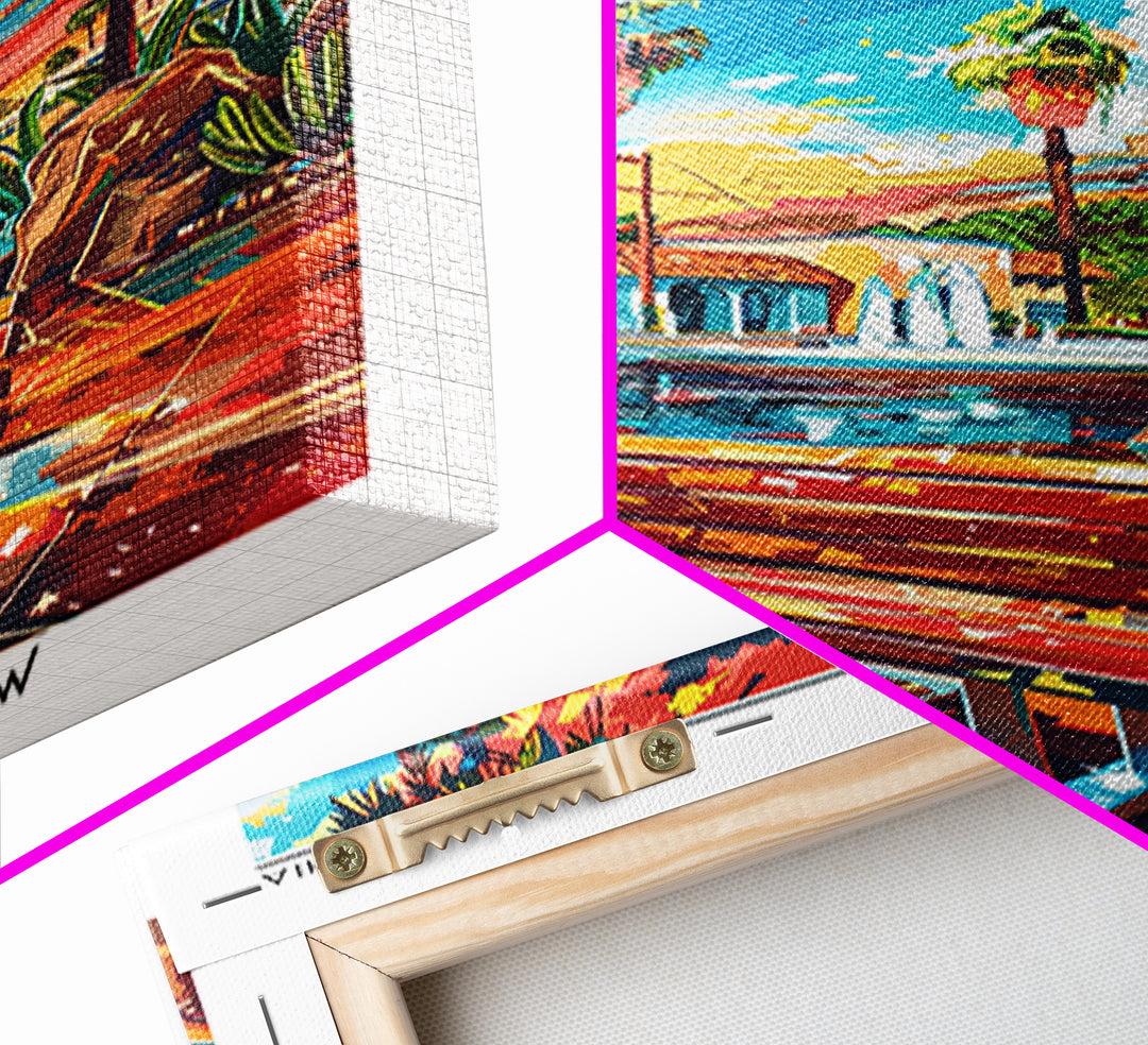 Escondido Travel Poster, Framed Canvas Print, Poster Print, Travel Wall Art, Home Office Decor, City Art Print, Living Room Wall Art