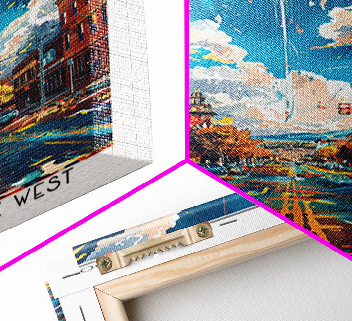 Greeley Travel Poster, Framed Canvas Print, City Travel Poster, Travel Wall Decor, Travel Print, Travel Art Print, Home Office Decor