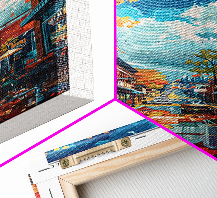 Murfreesboro Travel Poster, Framed Canvas Print, Travel Art Print, Modern Wall Decor, Art Print, City Wall Art, Living Room Wall Art