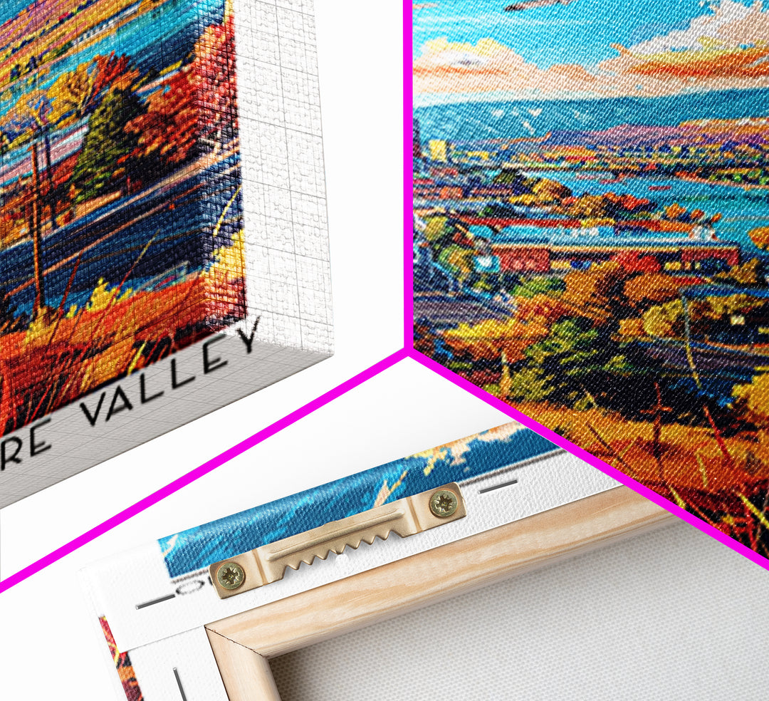 Nampa Travel Poster, Framed Canvas Print, Retro Travel Poster, City Wall Art, Travel Print, Vintage Travel Print, City Travel Poster