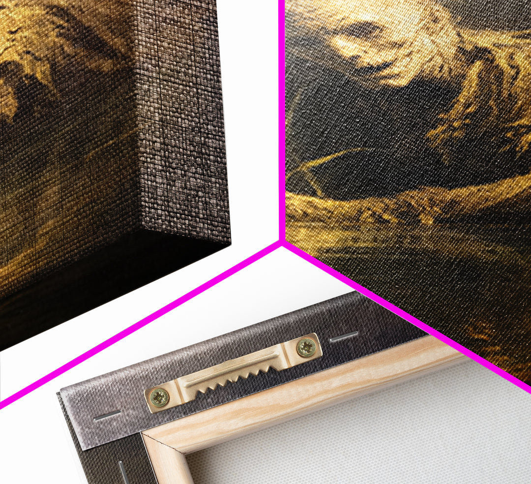 The Bog Mummy, Dark Romantic Horror Art, Vertical Wall Art, Dark Fantasy Wall Art, Canvas Print, Halloween Wall Art, Spooky Wall Decor