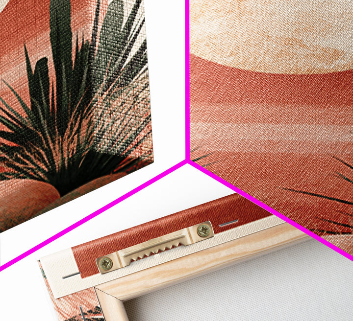 Minimal Beige Sun Canvas Print, Desert Art, Large Wall Art, Southwestern Decor, Desert, Western Wall Art, Mountain Wall Art, DES-2x3-54