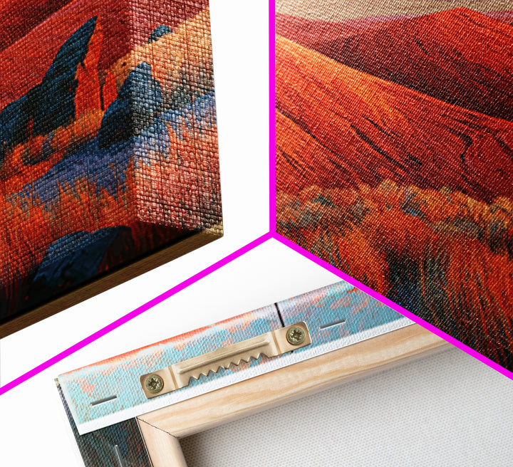 Wind Carved Dune Patterns from Above Canvas Print, Desert Art, Large Wall Art, Southwestern Decor, Desert, Western Wall Art, DES-3x2-72