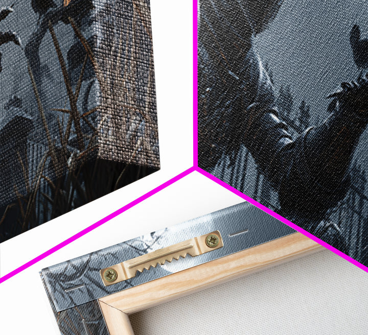 The Spider Knight, Wide Panoramic Art, Macabre Wall Art, Framed Canvas Print, Halloween Wall Decor, Gothic Home Decor, Spooky Wall Decor