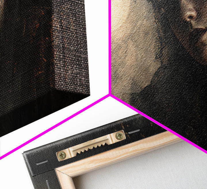 The Ash-Covered Oracle, Wide Panoramic Art, Spooky Home Decor, Canvas Print, Halloween Wall Decor, Gothic Home Decor, Seasonal Home Decor