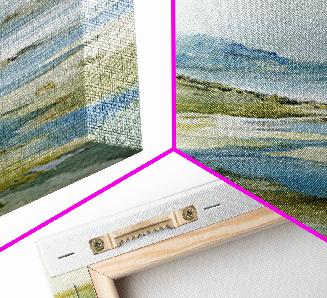 Quiet Coastal Dunes Framed Canvas Print, Dental Office Art, Dental Hygiene, Office Decor, Fine Art, Calm, Medical Office Art, DOA-1x1-46