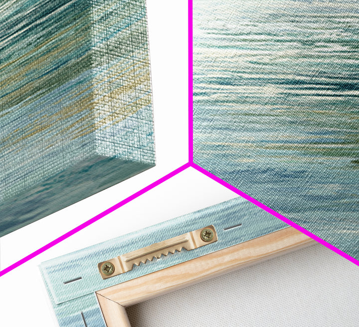 Abstract Water Ripple Pattern Canvas Print, Dental Office Art, Dental Office Decor, Office Decor, Abstract Art, Calm, DOA-1x3-1