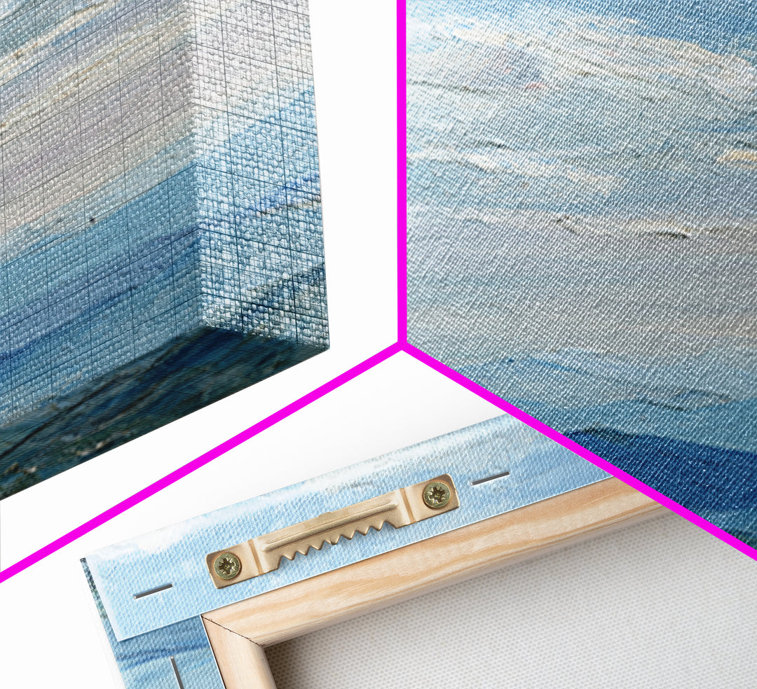 Gentle Mountain Landscape Framed Canvas Print, Dental Office Art, Dentist Art, Office Decor, Fine Art, Calm, Luxury Decor, DOA-2x3-12