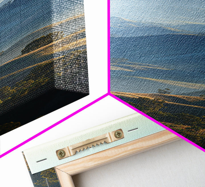 Soft Gradient Sunrise Framed Canvas Print, Dental Office Art, Dental Assistant, Office Decor, Fine Art, Calm, Gallery Decor, DOA-2x3-4