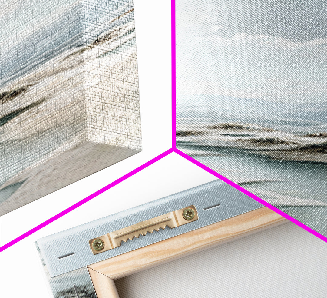 Quiet Coastal Dunes Canvas Print, Dental Office Art, Printable Digital, Office Decor, Calm, Neutral Decor, Modern Decor, DOA-3x1-14