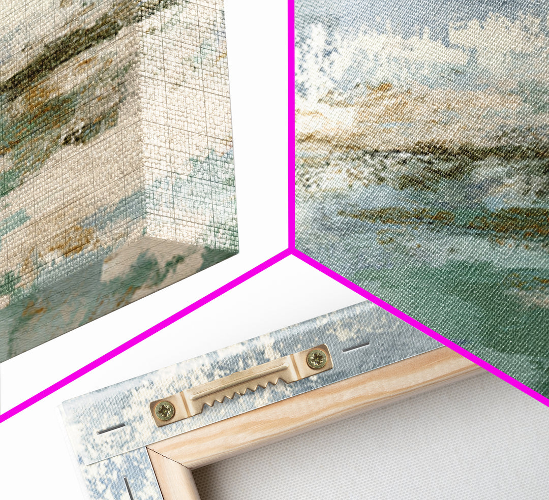 Minimal Smile Curve Abstract Canvas Print, Dental Office Art, Office Decor, Abstract Art, Calm, Medical Office Decor, DOA-3x1-21