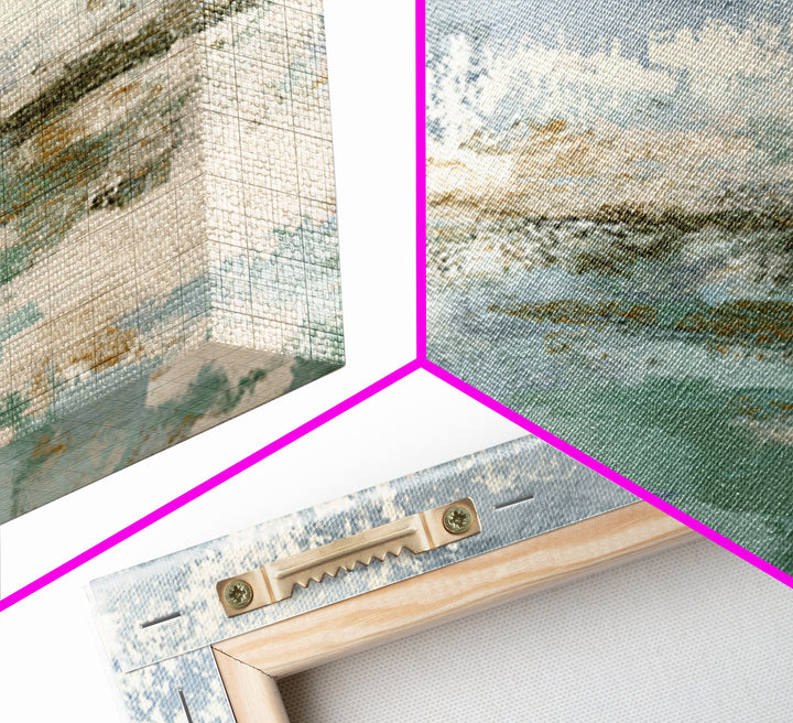 Minimal Smile Curve Abstract Canvas Print, Dental Office Art, Office Decor, Abstract Art, Calm, Medical Office Decor, DOA-3x1-21