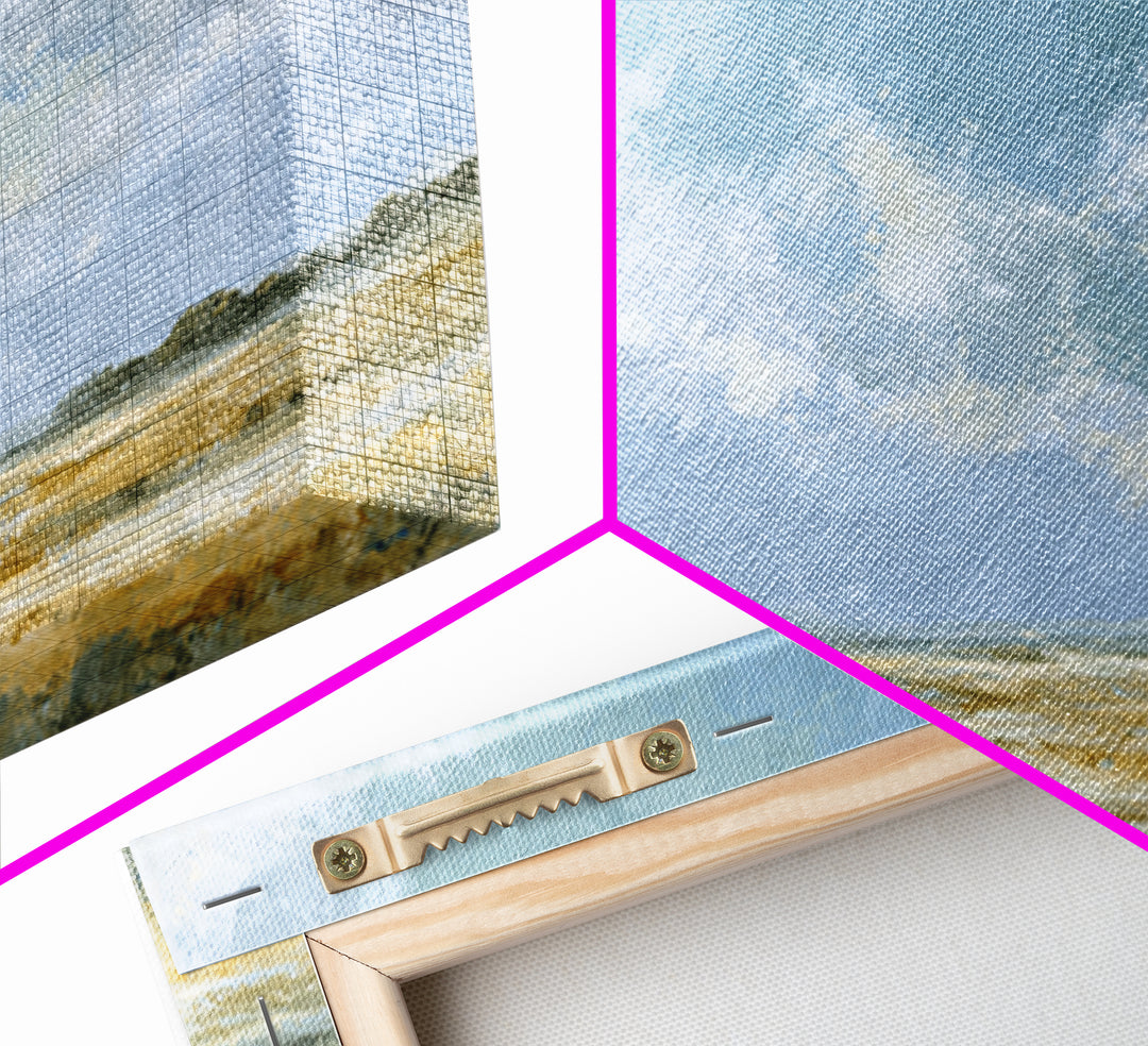 Peaceful Clouds over Open Meadow Canvas Print, Dental Office Art, Office Wall Art, Office Decor, Fine Art, Calm, Medical Decor, DOA-3x2-61