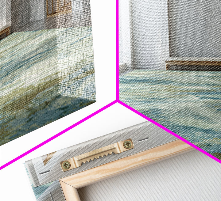 Abstract Water Ripple Pattern Canvas Print, Dental Office Art, Dental Office Decor, Office Decor, Fine Art, Calm, Science Art, DOA-3x2-89