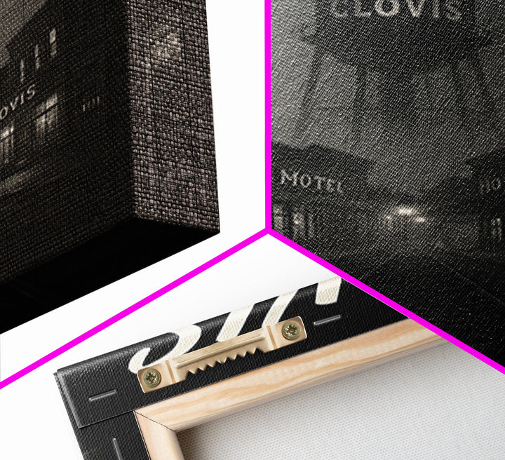 Clovis California Travel Poster, Canvas Print, Black And White Travel Art, Clovis Wall Art, Poster Art, Wall Decor, Gift For Travelers