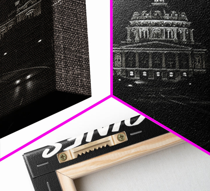 Des Moines Travel Poster, Canvas Print, Black And White Travel Art, Des Moines Wall Art, Travel Art Print, Gift For Travelers, Design 2