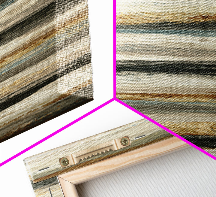 Layered Tapestry Pattern Canvas Print, Eclectic Art, Digital Print, Living Room Decor, Fine Art, Eclectic, Fine Art Print, ECL-1x3-28