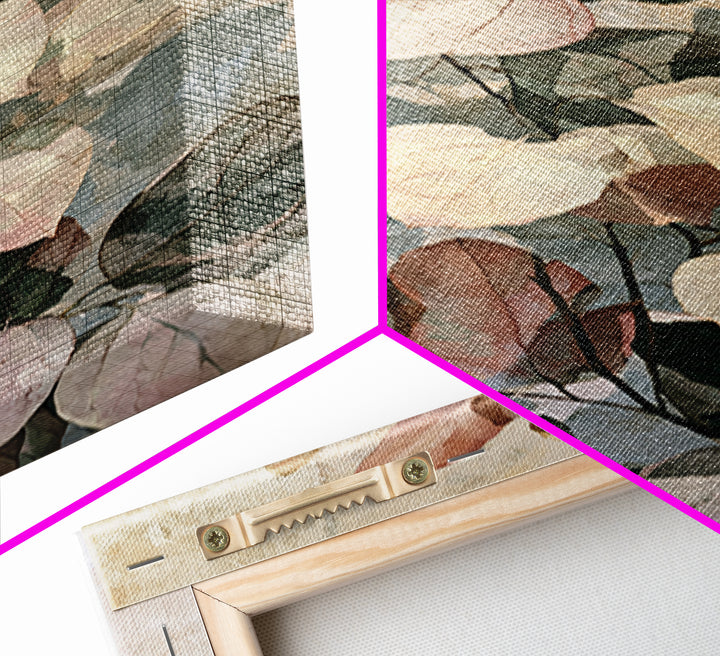 Botanical Collage with Butterflies and Old Paper Canvas Print, Eclectic Art, Fine Art Print, Living Room Decor, Eclectic, ECL-2x3-69