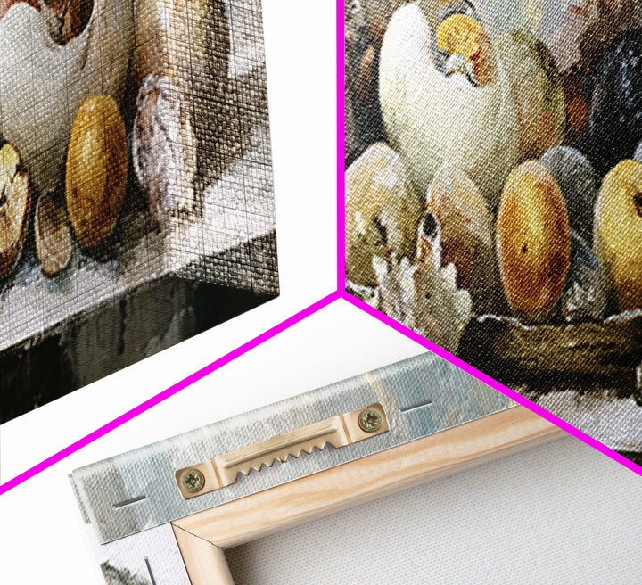 Bold Maximalist Still Life Canvas Print, Eclectic Art, Dopamine Decor, Living Room Decor, Fine Art, Eclectic, Minimalist Decor, ECL-3x1-91
