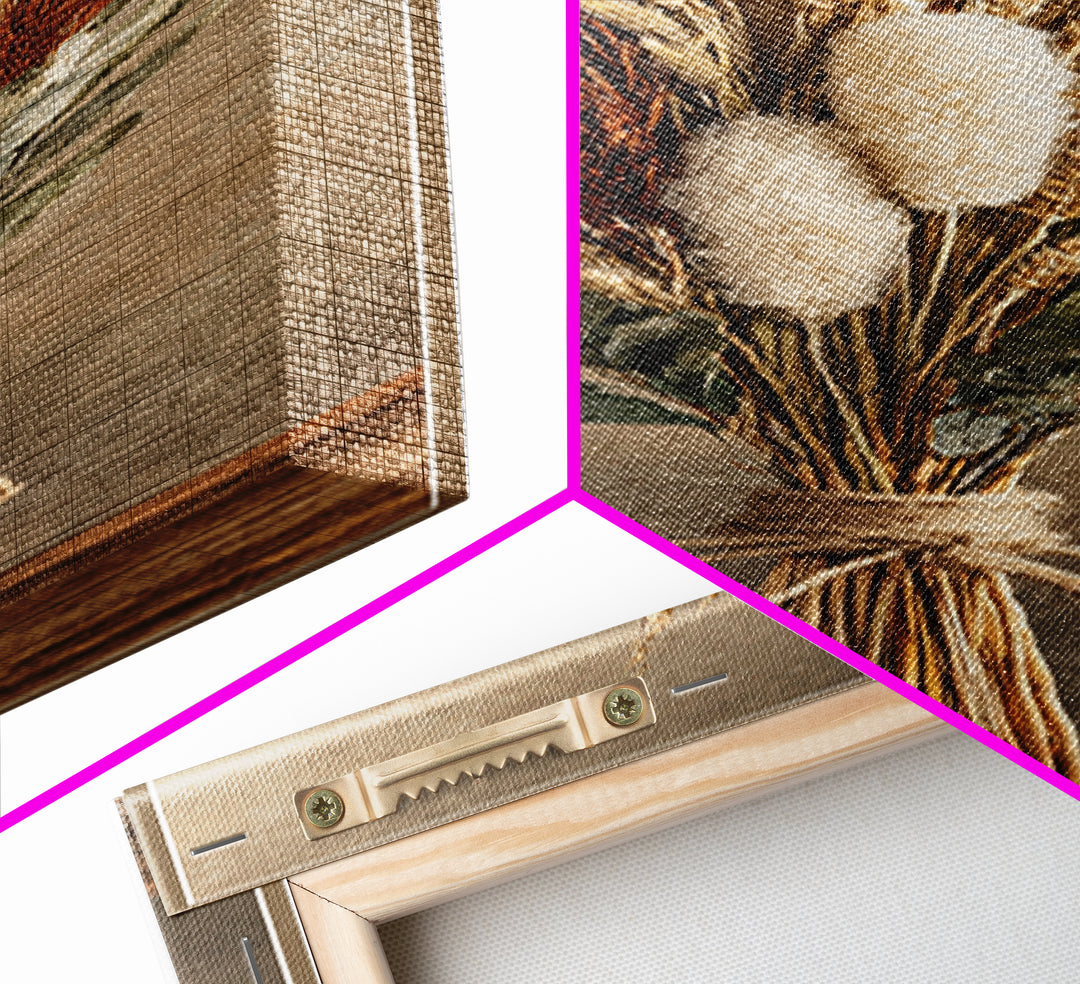 Wheat Bundle Tied Framed Canvas Print, Farmhouse Art, Landscape Art, Farmhouse Decor, Fine Art, Harvest, Textured Painting, FAR-1x3-46