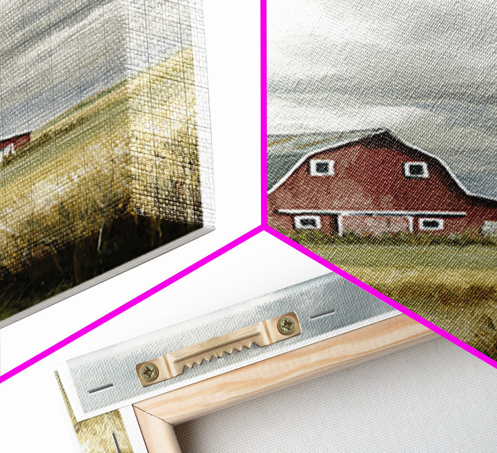 Cornfield under a Dramatic Summer Sky Canvas Print, Farmhouse Art, Minimalist Decor, Farmhouse Decor, Fine Art, Harvest, FAR-2x3-54