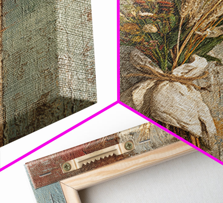 Wheat Bundle Tied Canvas Print, Farmhouse Art, Home Decor, Farmhouse Decor, Oil Painting, Harvest, Living Room Decor, FAR-2x3-66