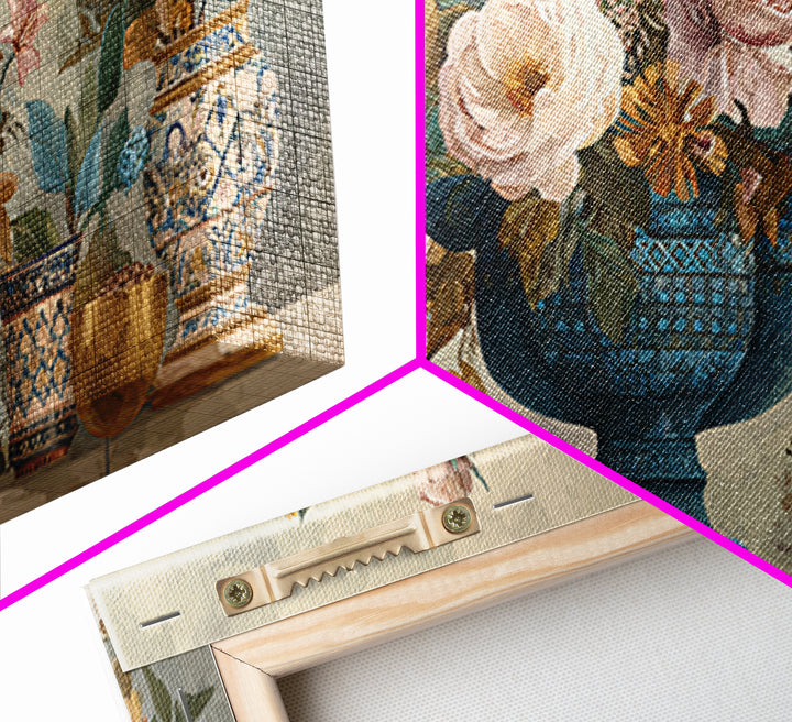 Ch Teau Garden Urn Canvas Print, French Country Art, Printable Art, Farmhouse Decor, Watercolor Art, Country, Eclectic Wall Art, FCA-2x1-63