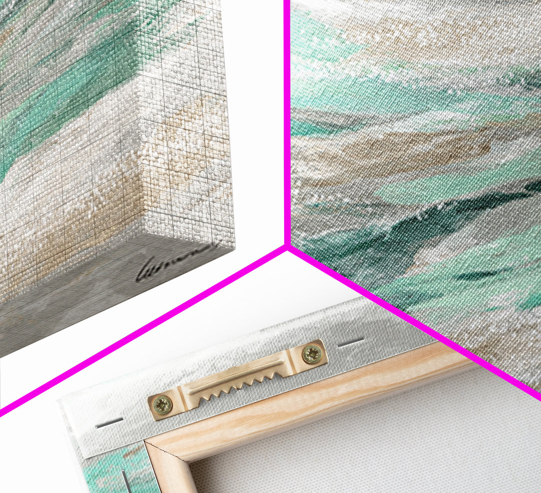 Yoga Warrior Pose Framed Canvas Print, Fitness Studio Art, Motivational Canvas, Gym Decor, Fine Art, Motion, Textured Painting, FSA-2x1-27