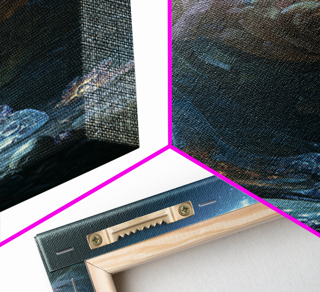 Glass Slipper Still Life Framed Canvas Print, Fairy Tale Art, Printable Wall Art, Living Room Decor, Fine Art, Storybook, FTA-2x3-38